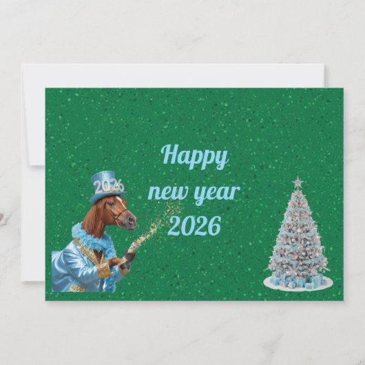Optimistic New Year Start Card Kaart (Voorkant)