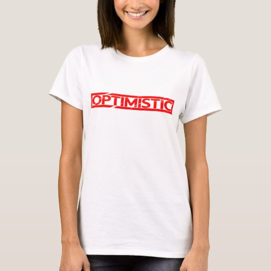Optimistic Stamp T-shirt (Voorkant)