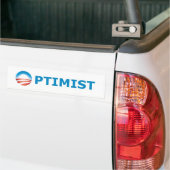 Optimistisch Bumpersticker (Op Truck)
