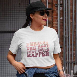 Optimistisch resultaat Grafisch T-shirt