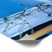 optimistisch zijn. nieuwjaar. Poster (Hoek)