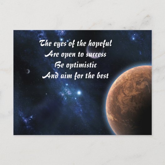 Optimistische briefkaarten (Voorkant)