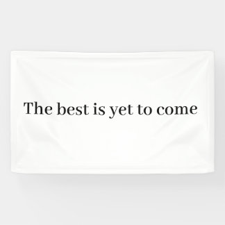 Optimistische evenementbanner spandoek