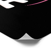 Optimistische Feline Outlook Poster (Hoek)