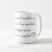 Optimistische koffiemok (Voorkant rechts)