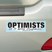 OPTIMISTS STICKER (Op auto)