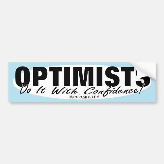 OPTIMISTS STICKER (Voorkant)