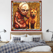 Optimistycal | LIKE YOU Collectie Canvas Afdruk (Insitu (Slaapkamer))