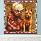 Optimistycal | LIKE YOU Collectie Canvas Afdruk (Insitu (Houten vloer))