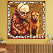 Optimistycal | LIKE YOU Collectie Canvas Afdruk (Insitu (Woonkamer))