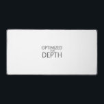 Optimized For Depth Minimalist Technical Bureaumat<br><div class="desc">Create a dedicated zone for deep work. This premium,  expansive desk mat provides a high-contrast visual anchor for your setup,  signaling that the current protocol is focused execution.</div>
