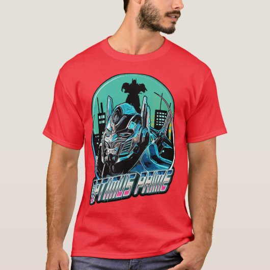 optimus prime t-shirt (Voorkant)