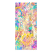 optioneel ontwerp van lijst met rackkaart reclamekaart (Achterkant)