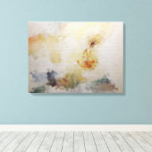 Optionele abstracte art "Old Money"-formaten besch Canvas Afdruk (Insitu (Houten vloer))