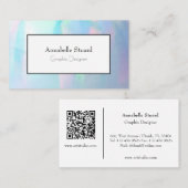 Optionele accessoires voor kantoorbenodigdheden visitekaartje (Voorkant / Achterkant)