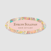 Optionele ontwerpnaamtag naamplaatje (Voorkant)