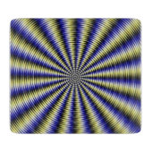 Optisch illusieglas snijplank (Voorkant)