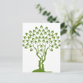 Optisch lichtingsconcept in de optiek briefkaart (Staand voorkant)