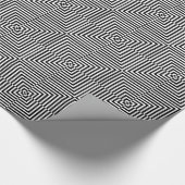 Optisch lichtpatroon cadeaupapier (Hoek)