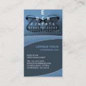 Optisch met afspraak Visitekaartje Afsprakenkaartje (Voorkant)