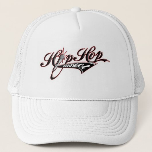 Optisch ontwerp (standaard wit) trucker pet (Voorkant)