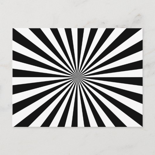 Optisch ontwerp van het draaiende wiel met zonnebr briefkaart (Voorkant)