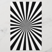 Optisch ontwerp van het draaiende wiel met zonnebr briefpapier (Voorkant)