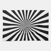 Optisch ontwerp van het draaiende wiel met zonnebr theedoek (Horizontaal)