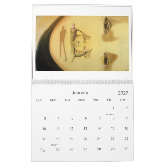 Optisch-optische illusies kalender (Jan 2027)