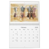 Optisch-optische illusies kalender (Feb 2026)