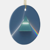 Optisch prisma reflecterend en reflecterend licht keramisch ornament (Rechts)