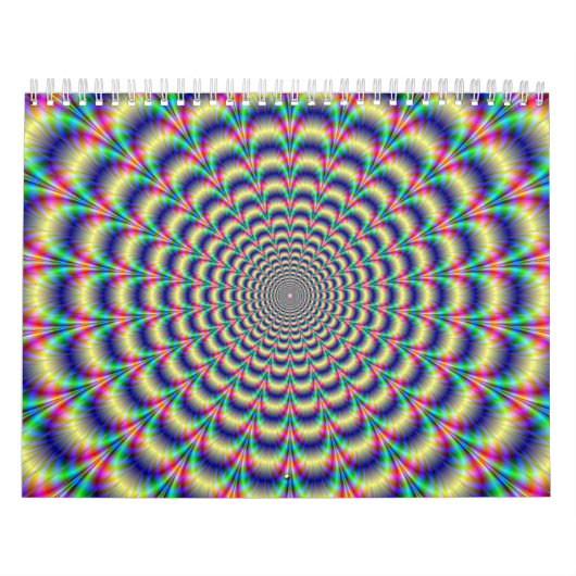 Optisch uitdagende agenda kalender (Hoes)