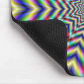 Optisch uitdagende Star Mousepad Muismat (Hoek)