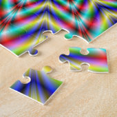 Optisch uitdagende Star Puzzle Legpuzzel (Zijkant)