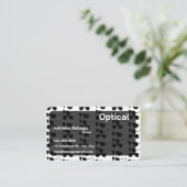 Optisch Visitekaartje (bewerkbaar) (Staand voorkant)