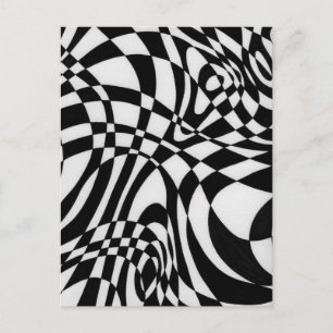 Optische #1 door Michael Moffa c1991 Briefkaart