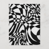 Optische #1 door Michael Moffa c1991 Briefkaart (Voorkant)