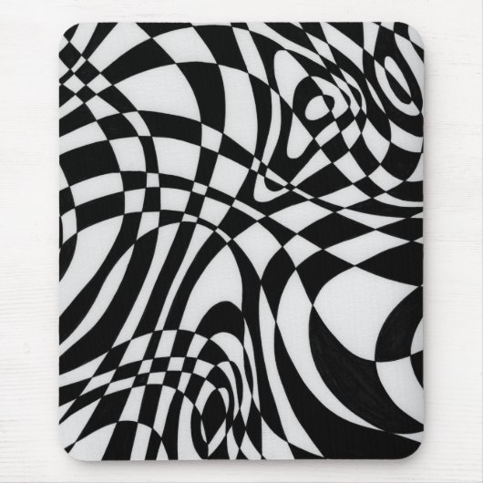 Optische #1 door Michael Moffa c1991 Muismat (Voorkant)