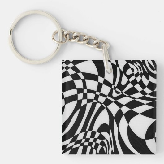 Optische #1 door Michael Moffa c1991 Sleutelhanger (Voorkant)