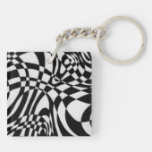 Optische #1 door Michael Moffa c1991 Sleutelhanger (Achterkant)