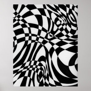 Optische #1 door Michael Moffa Poster