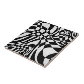 Optische #1 door Michael Moffa Tegeltje (Zijkant)