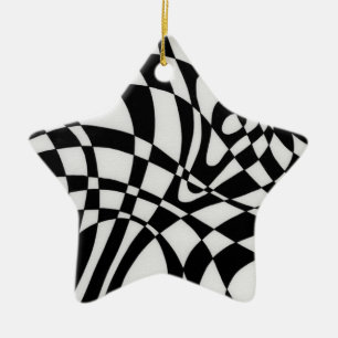 Optische #1a door Michael Moffa Keramisch Ornament