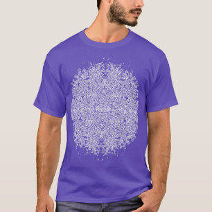 Optische cirkels t-shirt
