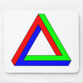 Optische driehoeklichtmuis muismat (Voorkant)