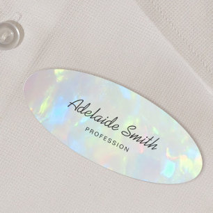 optische fotoachtergrond naamplaatje