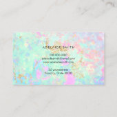 optische fotoachtergrond visitekaartje (Achterkant)