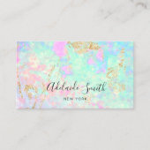 optische fotoachtergrond visitekaartje (Voorkant)