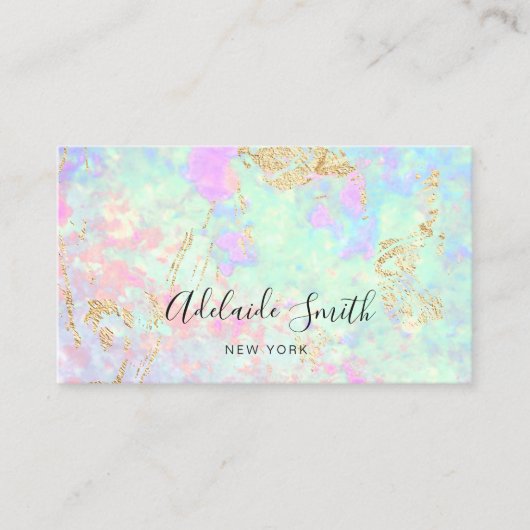 optische fotoachtergrond visitekaartje (Voorkant)