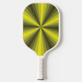 Optische gele illusie pickleball paddle (Achterkant)